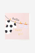 Hello Baby Girl - Gift Card