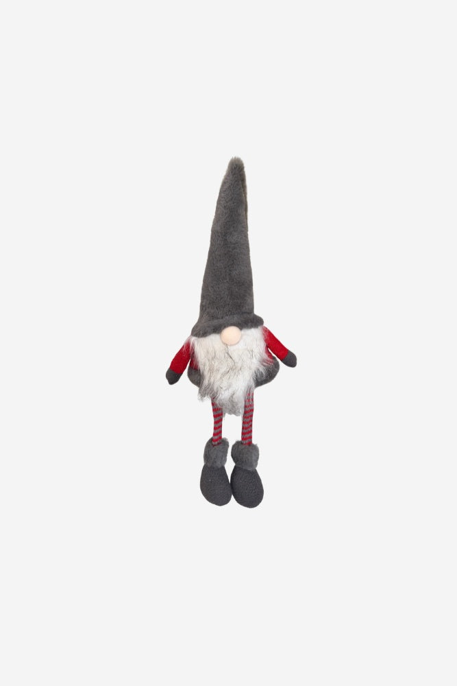 Gonk Sitting Floppy Leg - Red/Grey