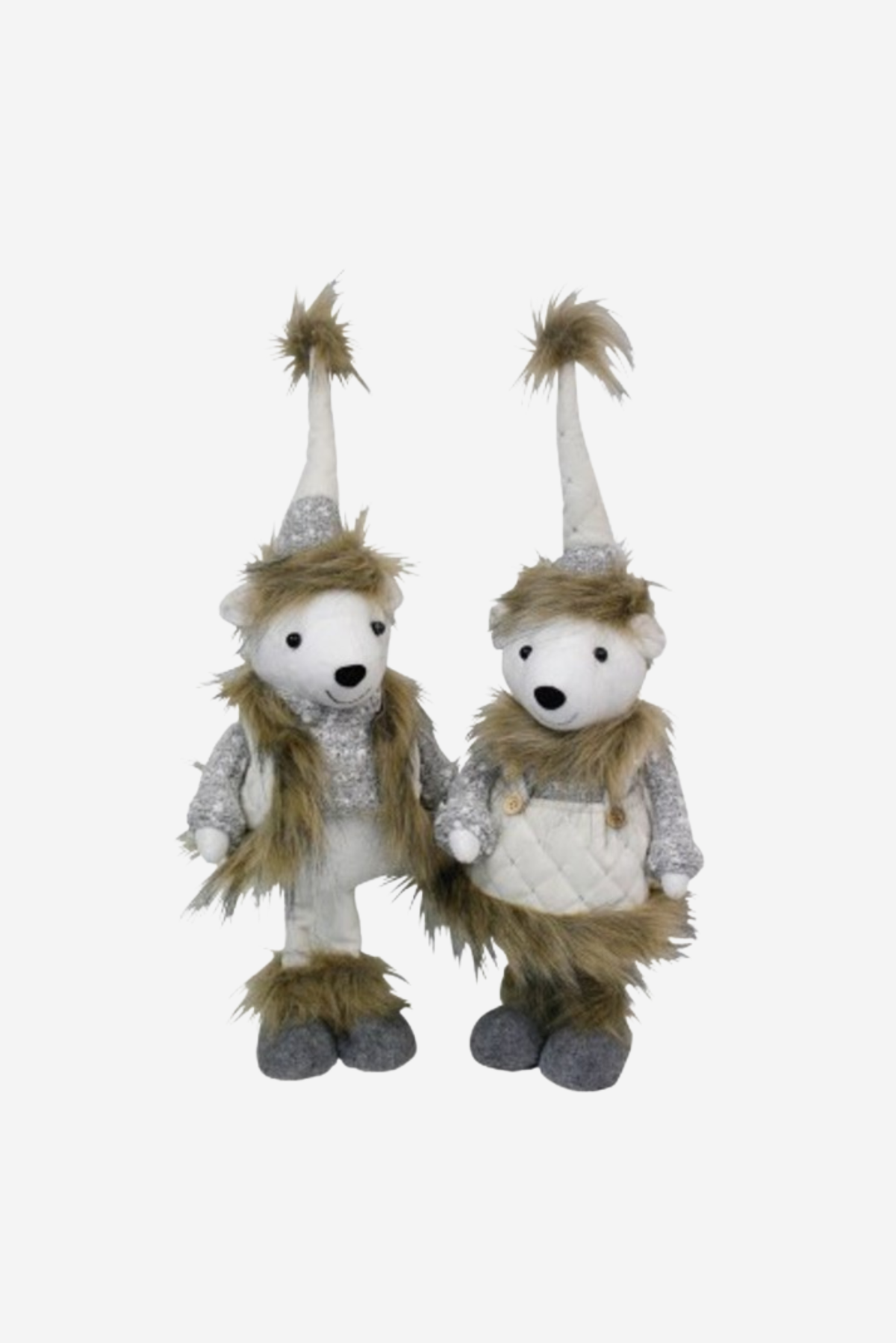 Pippa and Pascal Polar Bear Couple - Set of 2