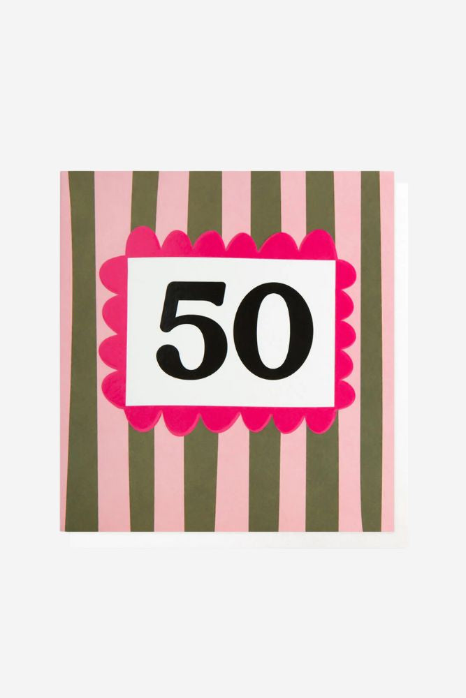 50 Pink Khaki Stripe - Gift Card