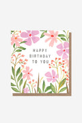 Happy Birthday to you Pink & Lilac - Gift Card
