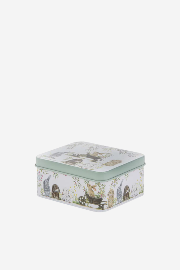 Bunny Tales Biscuit Tin