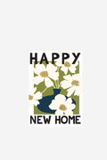 Happy New Home Flower - Gift Card
