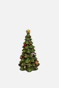 Green Decorated Christmas Tree