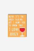 Booze Talking - Mini Gift Card