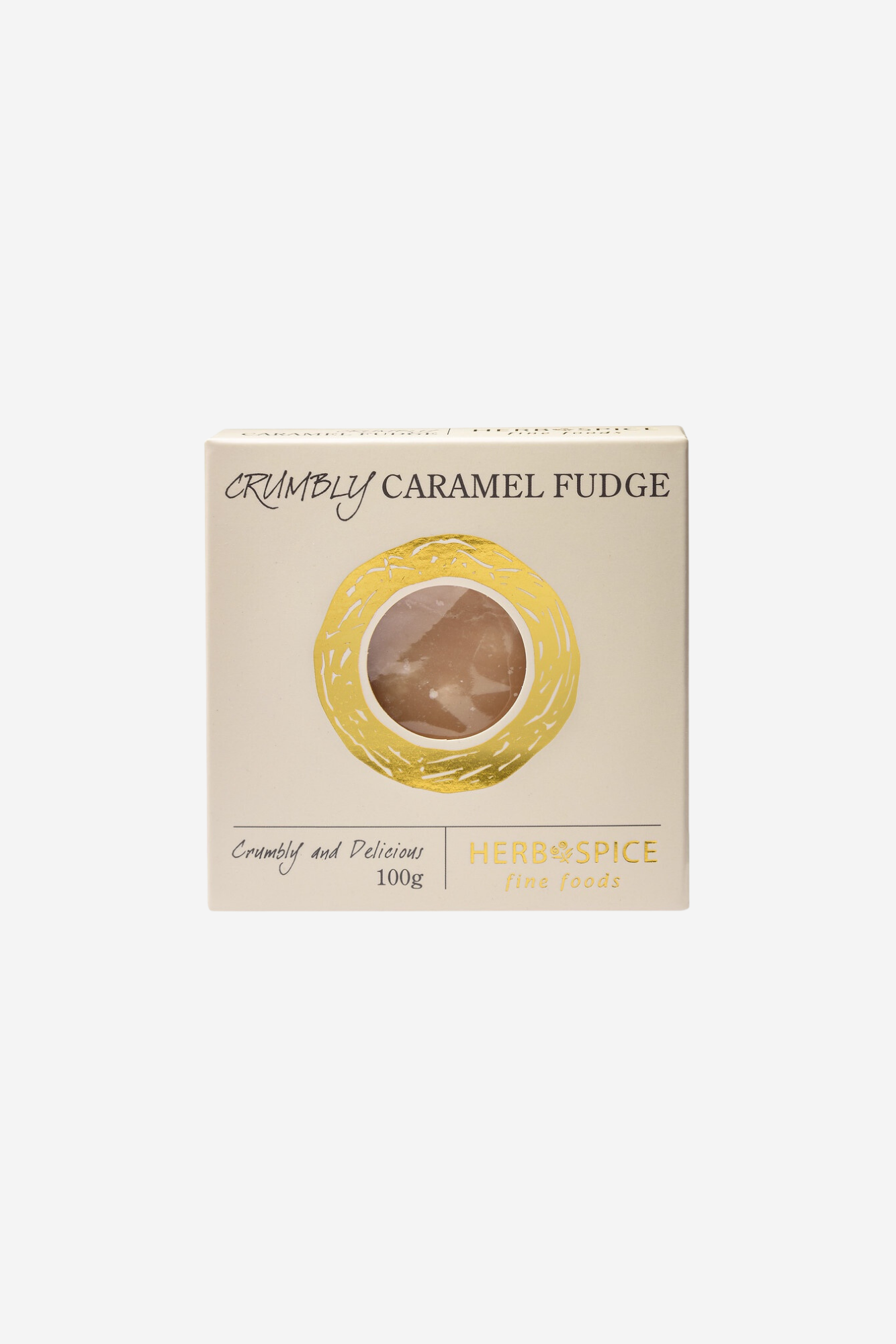 Crumbly Caramel Fudge