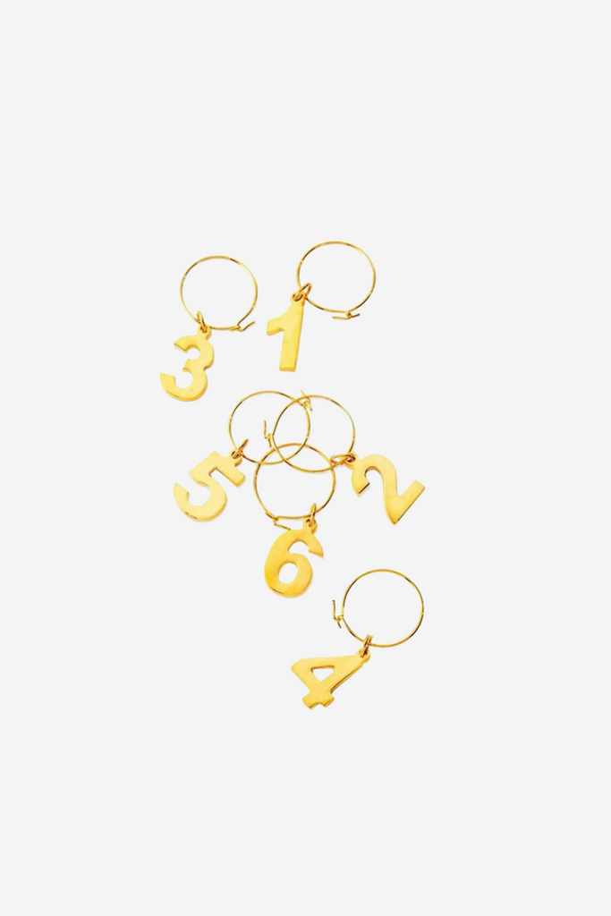 Belmont Gold Plated Wine Charms – 101 Home