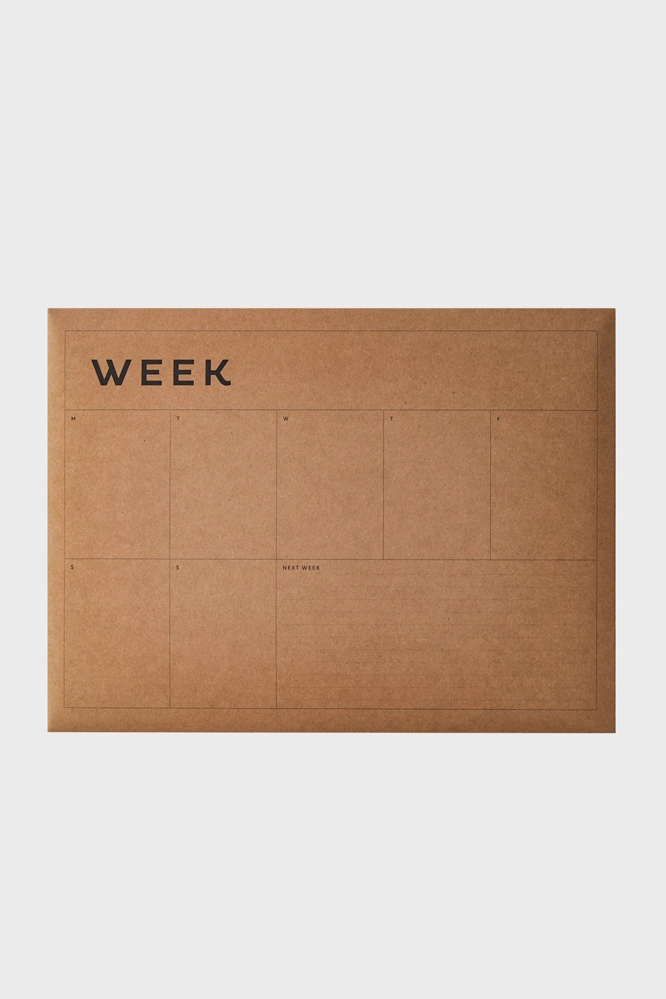 Week Planner - A4
