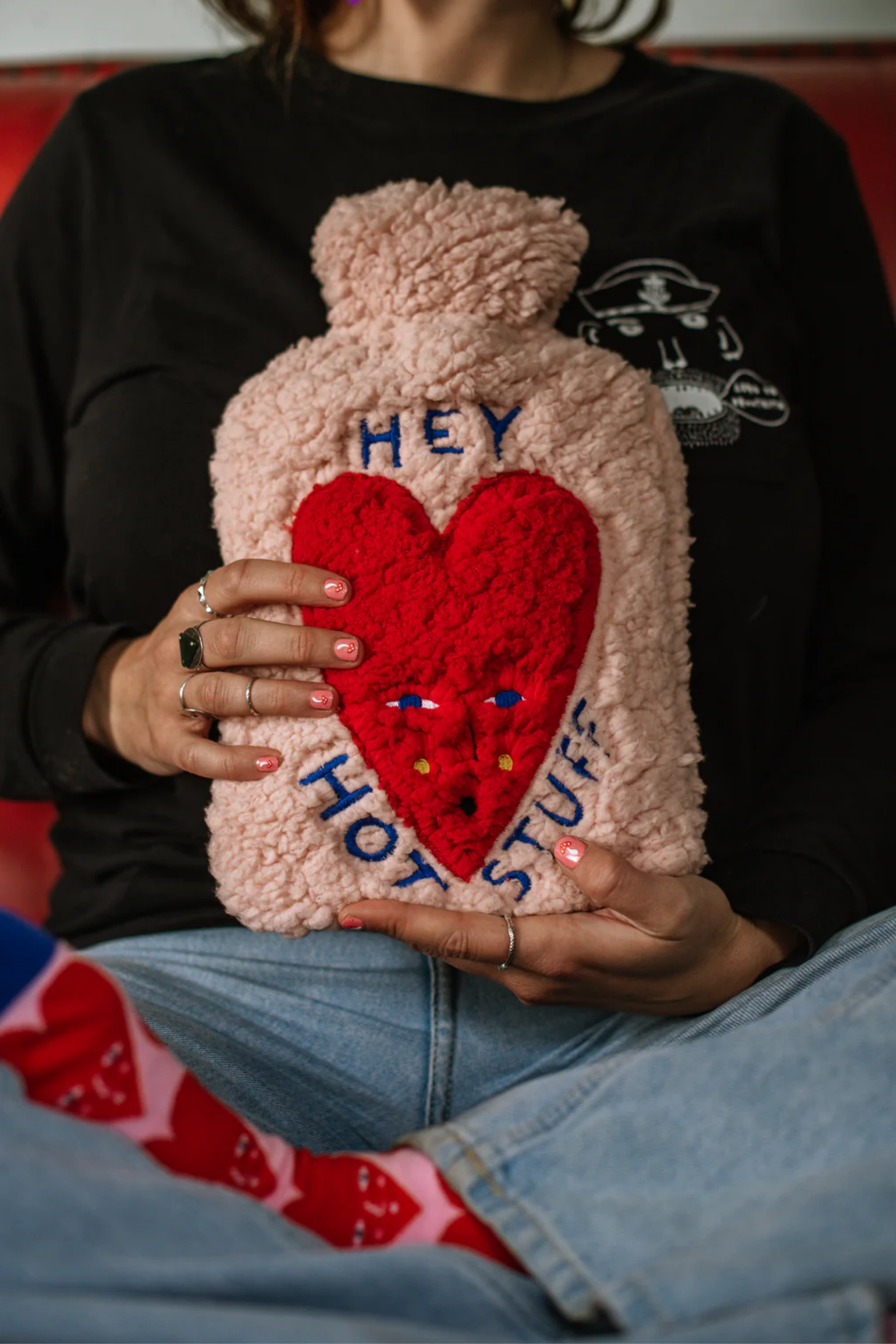 Hot Water Bottle - Hey Hot Stuff