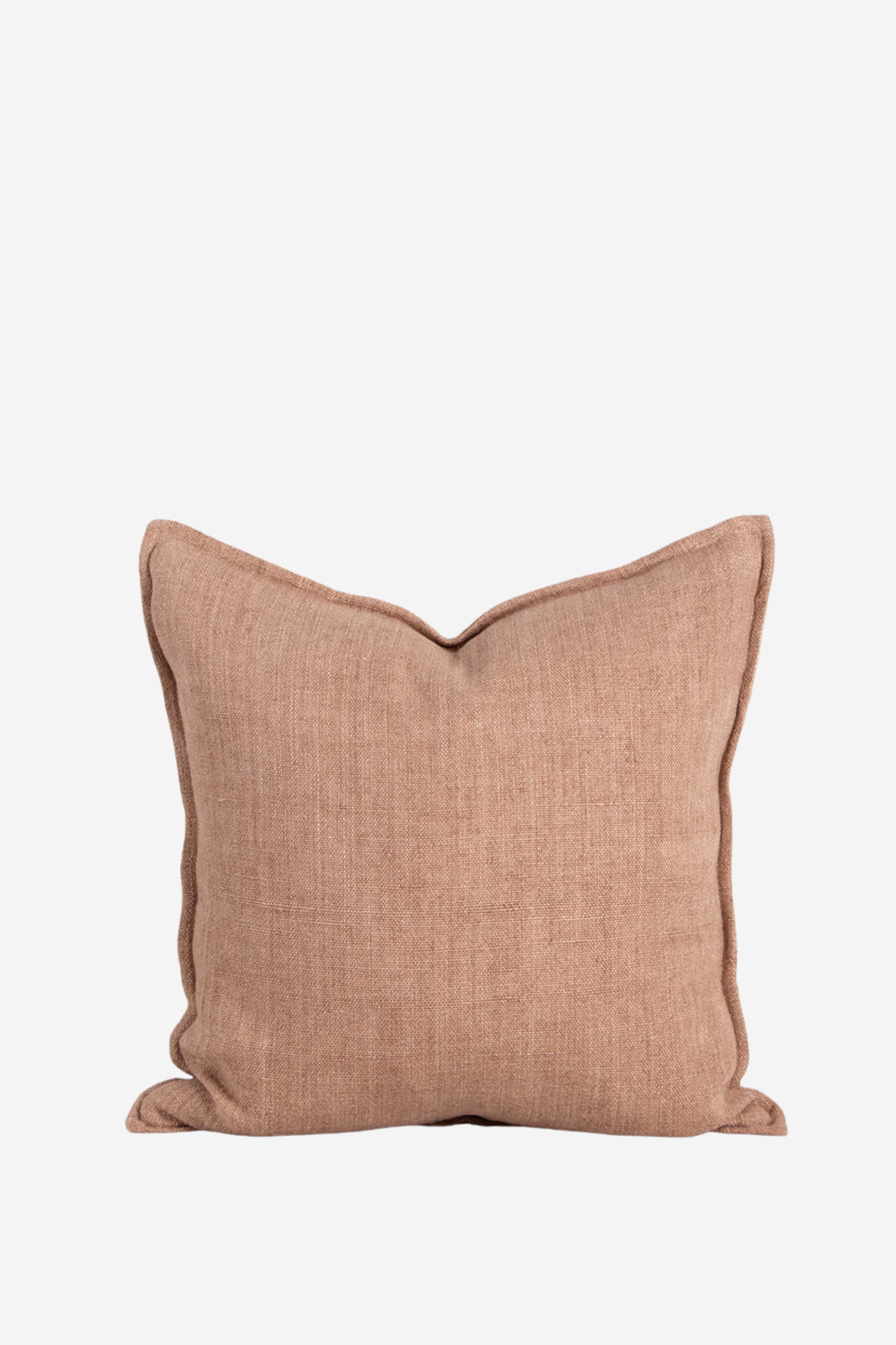 Flaxmill Cushion - Clay