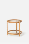 Column Side Table - Oak