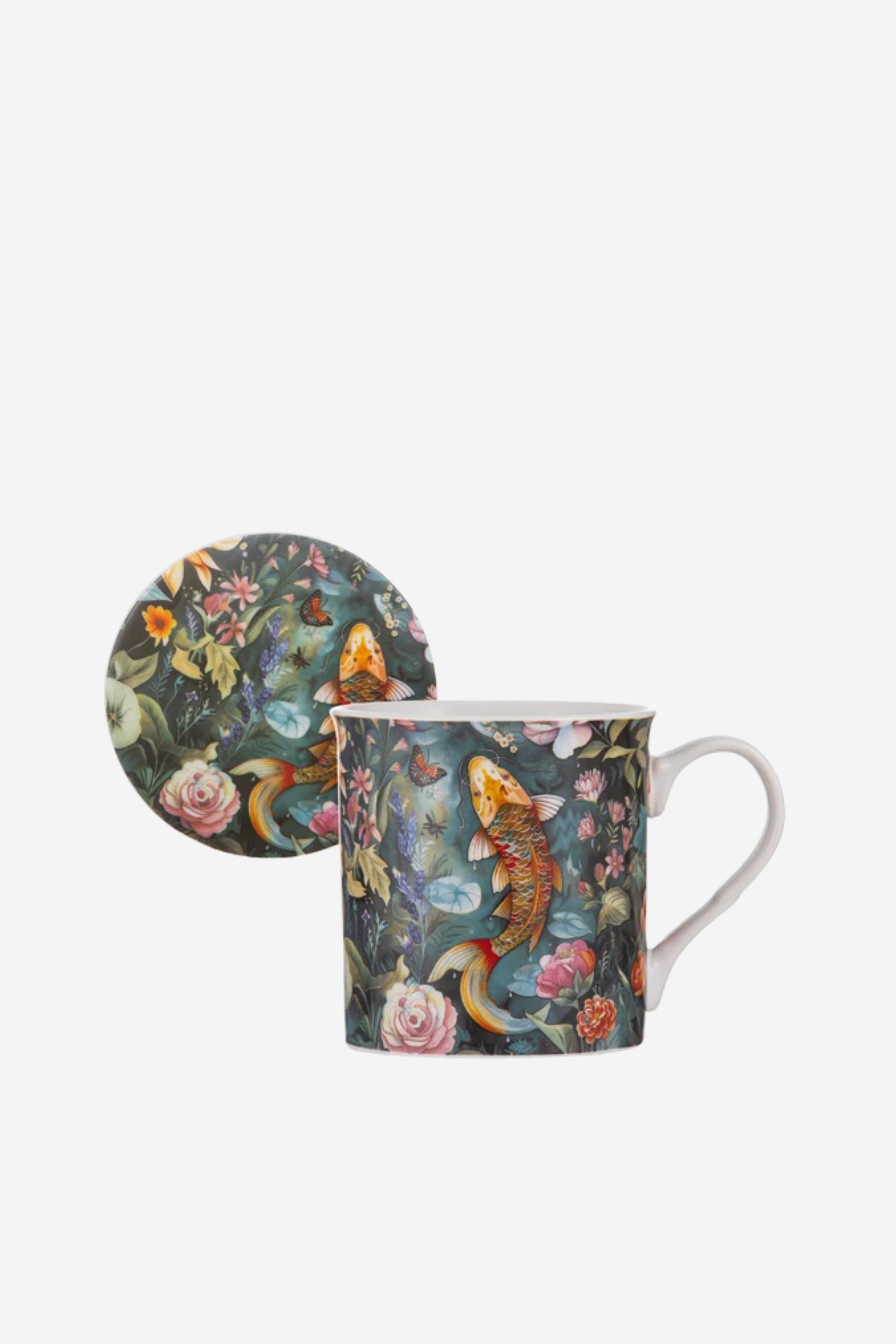 Zen Garden Mug and Coaster Set
