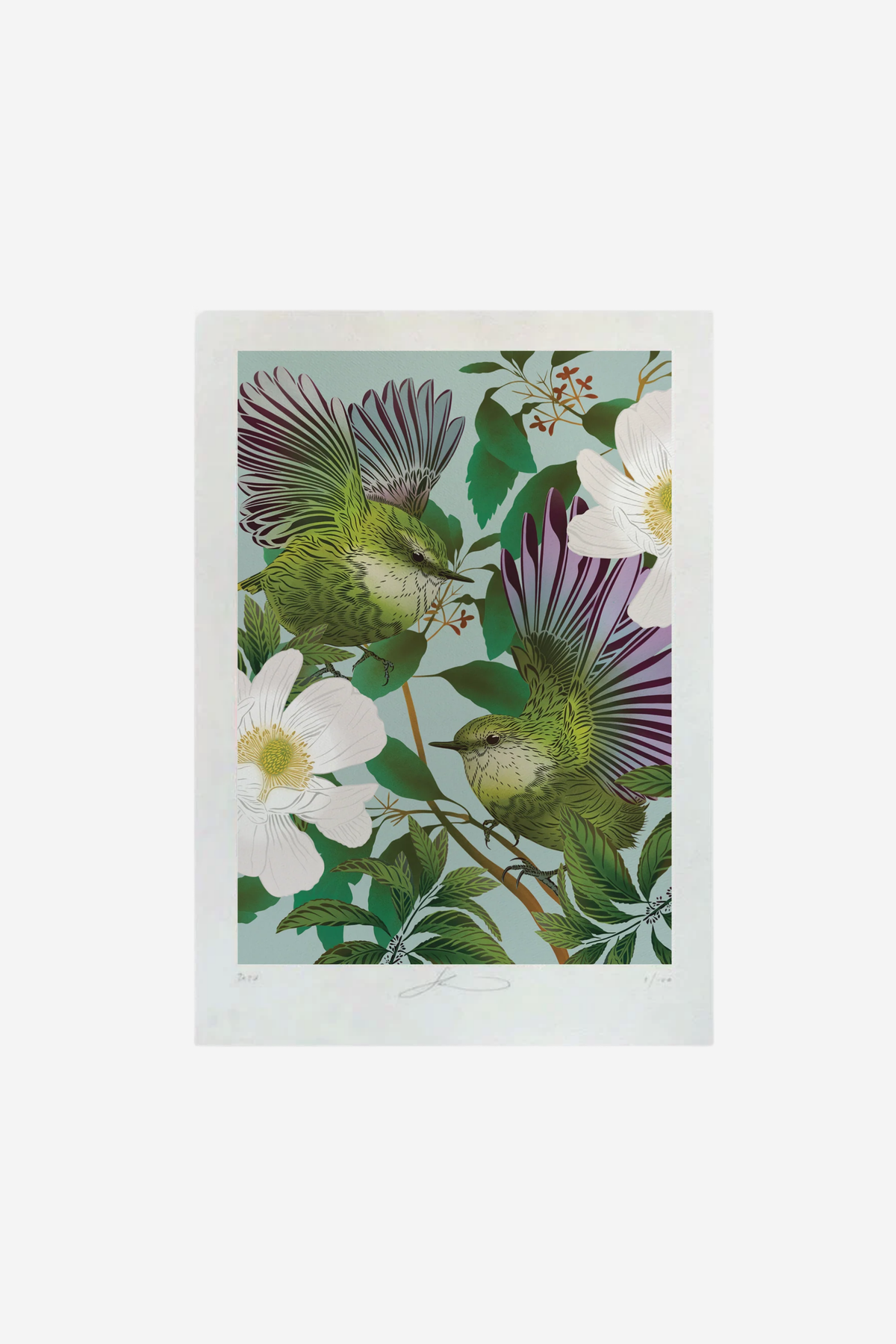 Titipounamu & Karamu Boutique Print