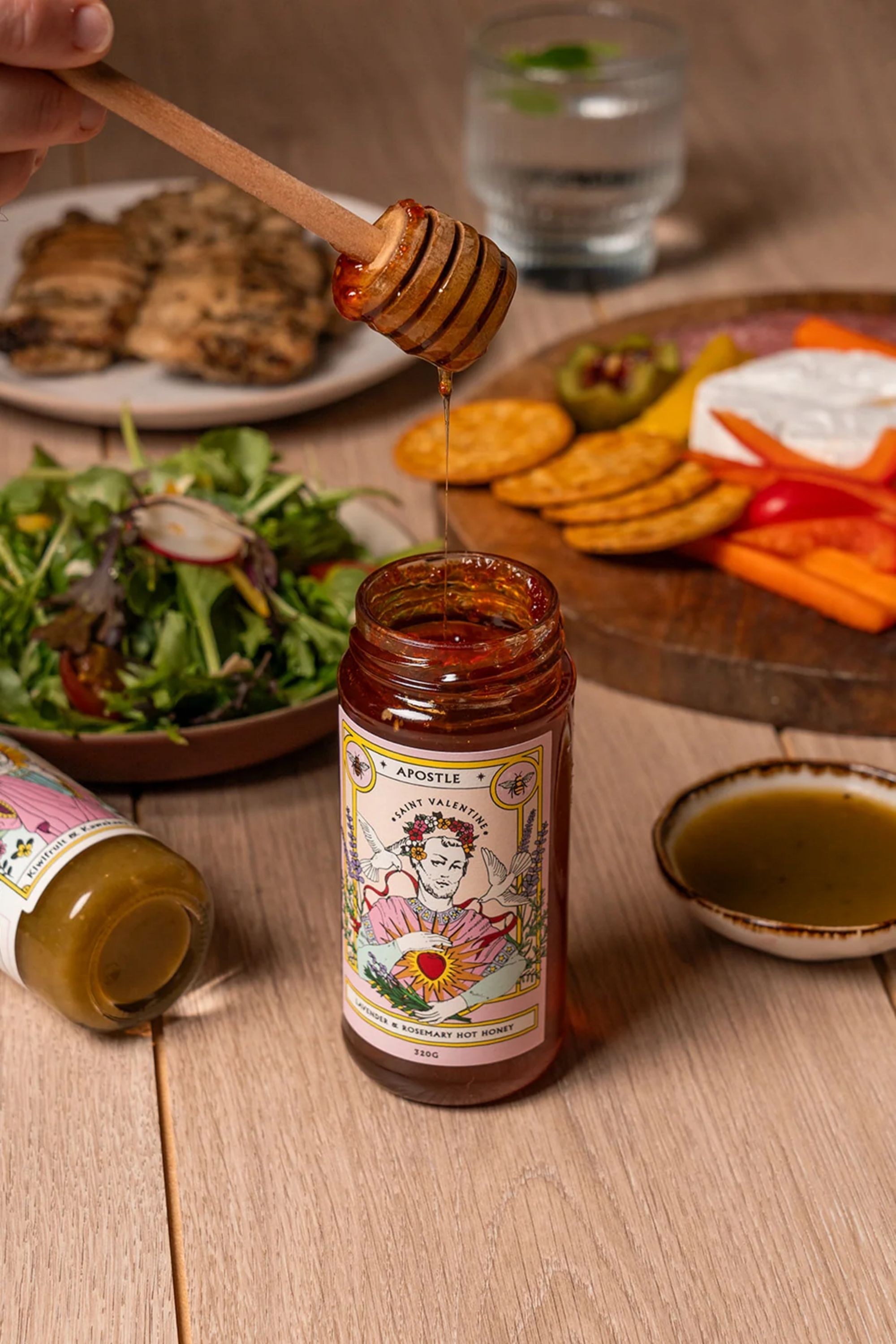 Saint Valentine - Lavender And Rosemary Hot Honey