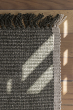 Cotton Mat - Olive/White