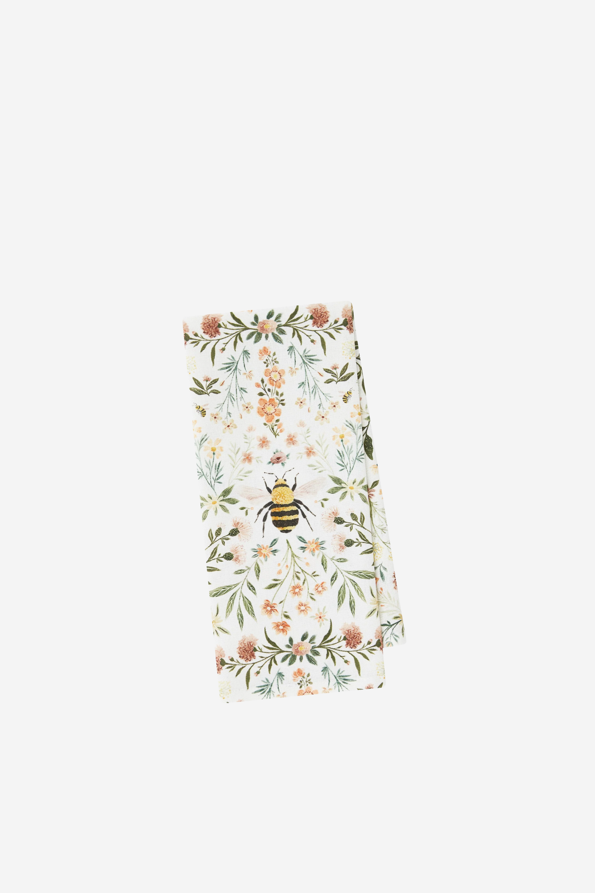 Bee Meadows Tea Towel