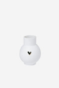 Gold Heart Mini Ball Vase
