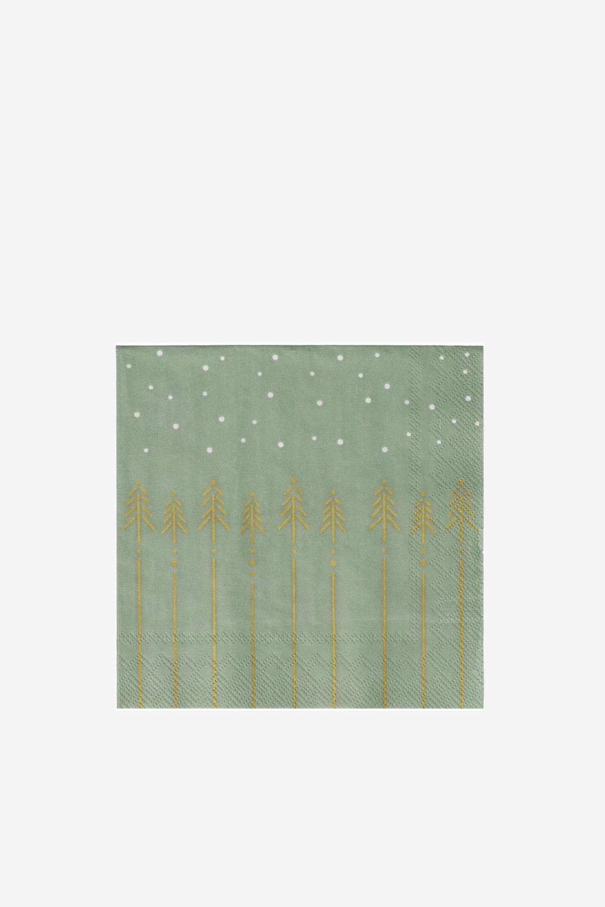 Fir Trees & Snow - Cocktail Napkins