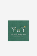 Holiday Spirit Christmas Cocktail Napkins