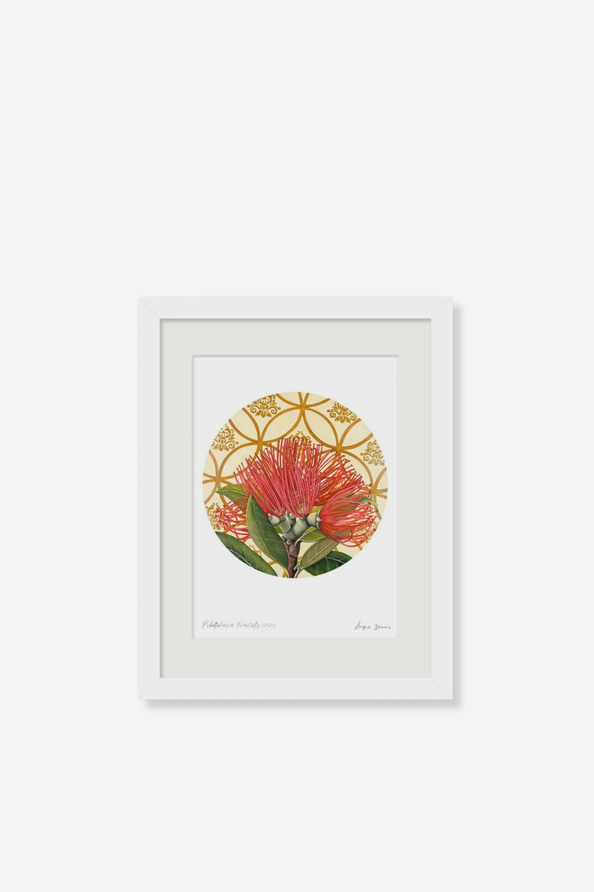 Pohutukawa Fractals Art Print