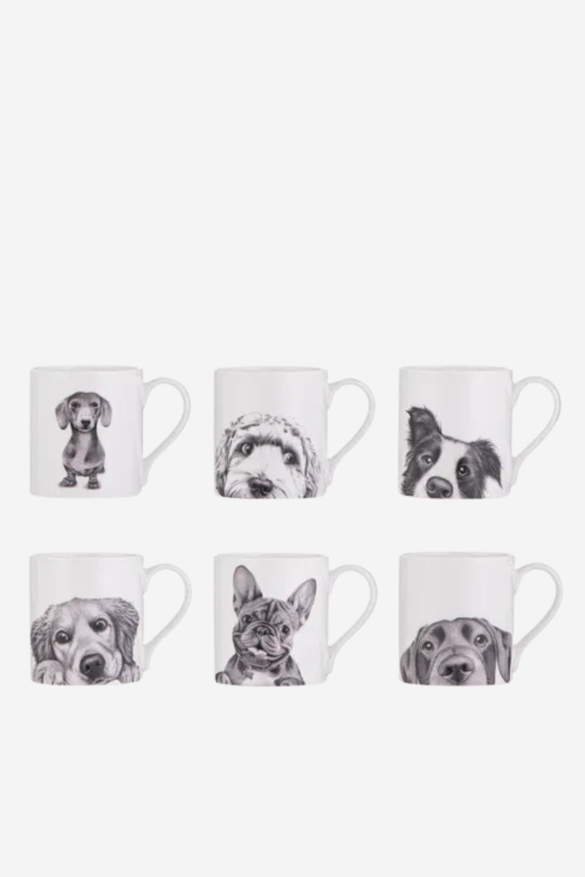 Peeking Pups Mug