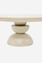 Shapes Wooden Coffee Table - Milk Wash