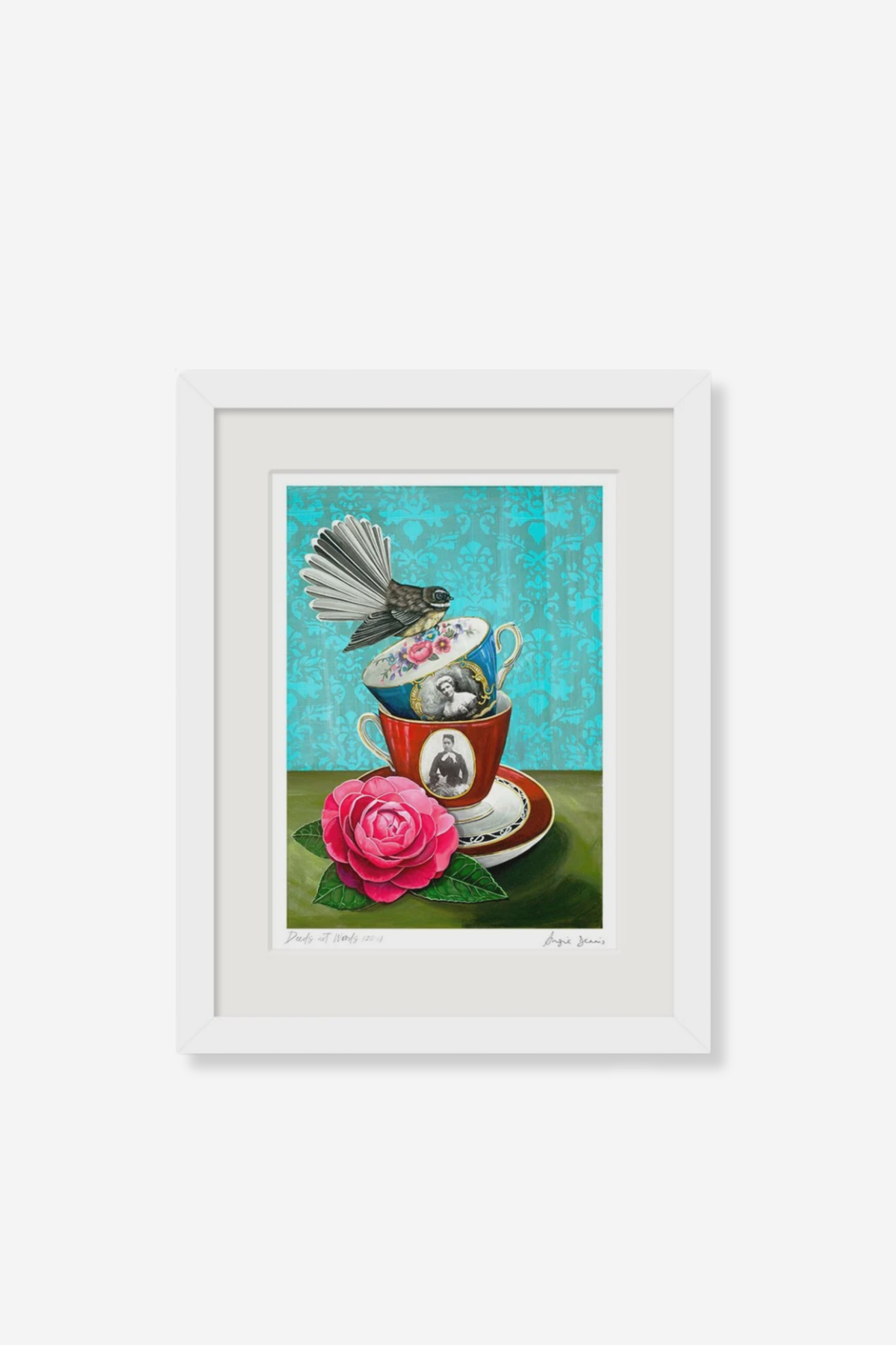 Deeds Not Words Art Print - Framed