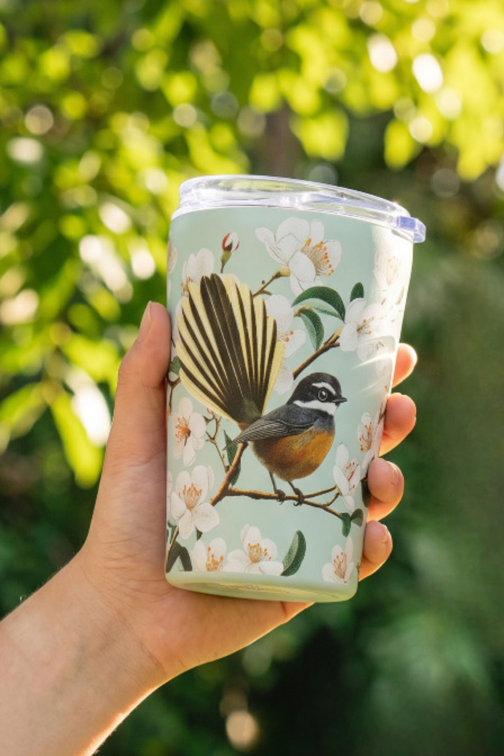 Chatty Fantail Coffee Cup