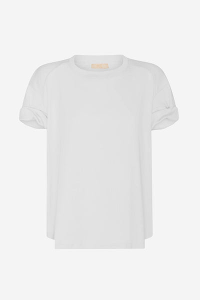 Zone Twist Tee - White