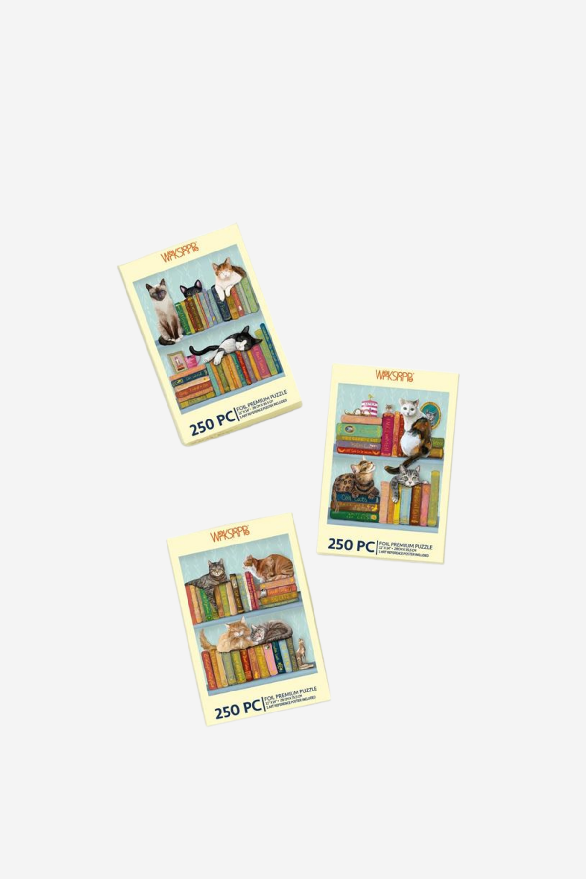 Cats on Books - Puzzle