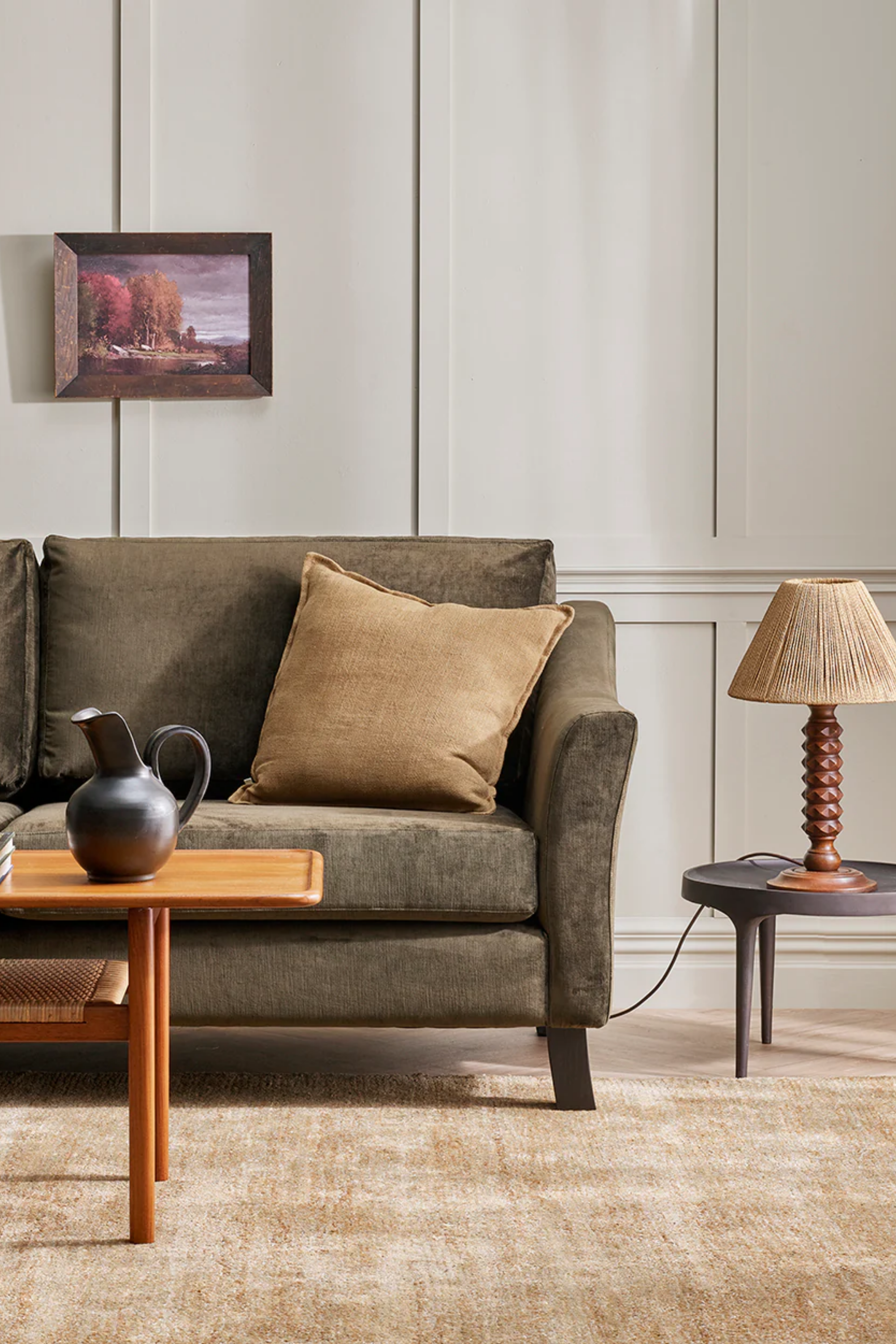 Flaxmill Cushion - Fenugreek