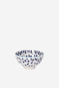 Blue Spots - Stamped Bowl