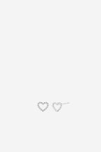 Dotty Love Stud - Silver