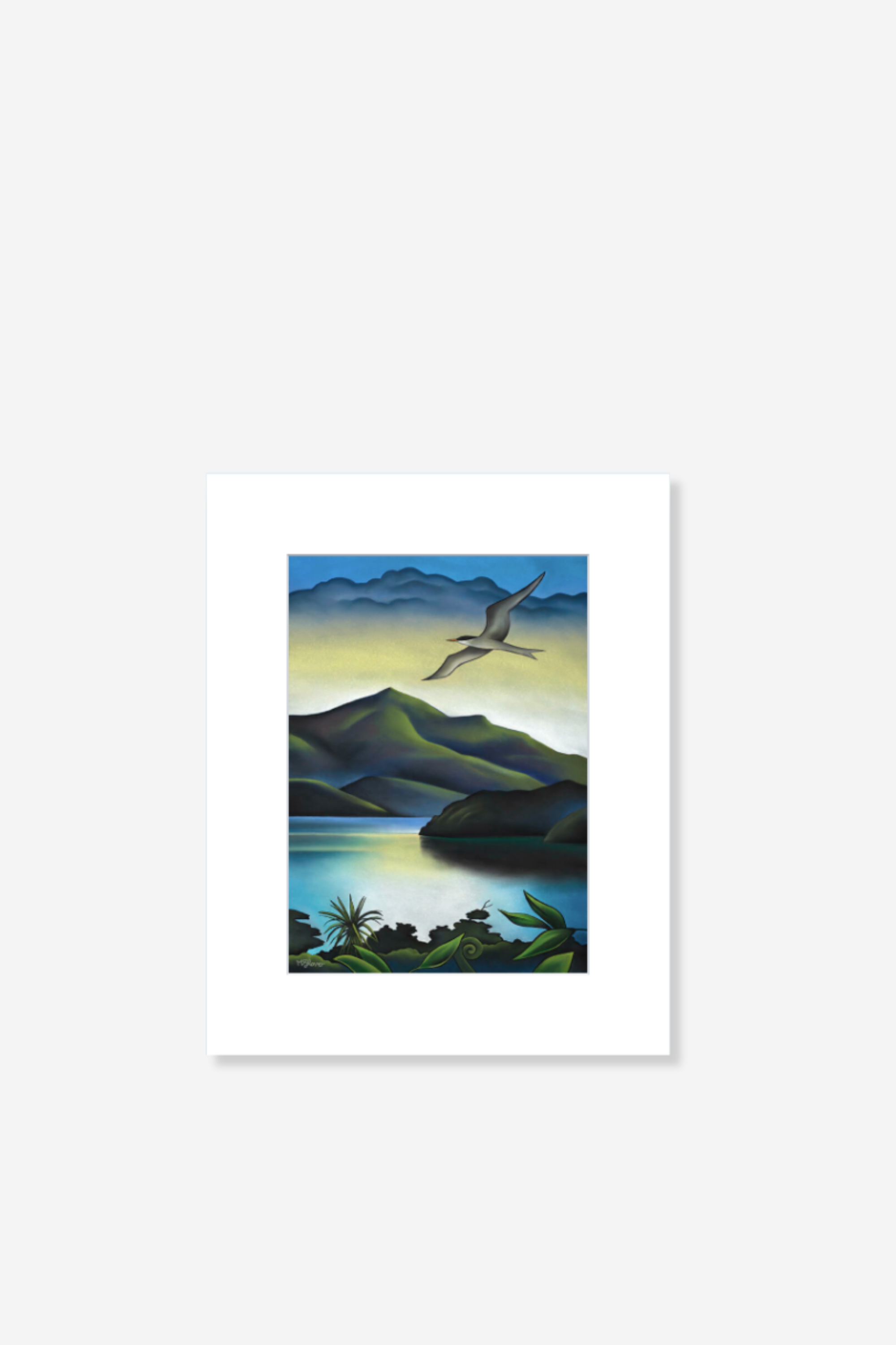 Good Tern Akaroa - Mini Matted Print
