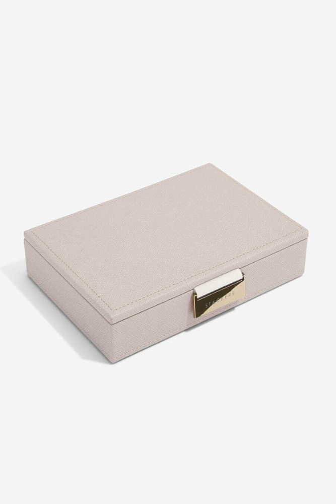 Stackers Classic Mini Jewellery Box - Taupe/Grey