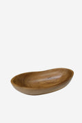 Curved Teak Bowl