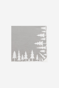 Fir Tree Forest Silver - Dinner Napkins
