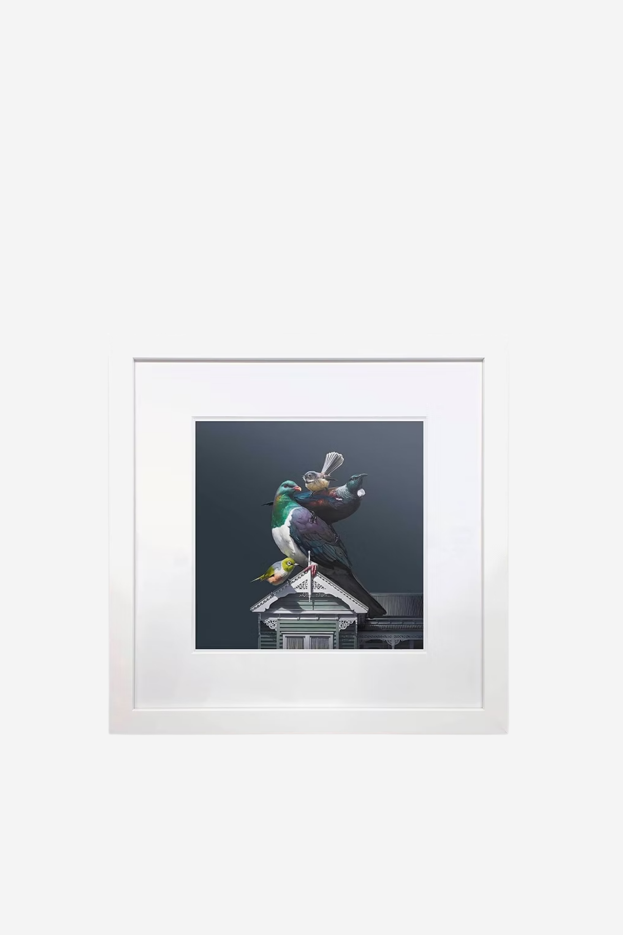 Colonial Villa Framed Print - Small