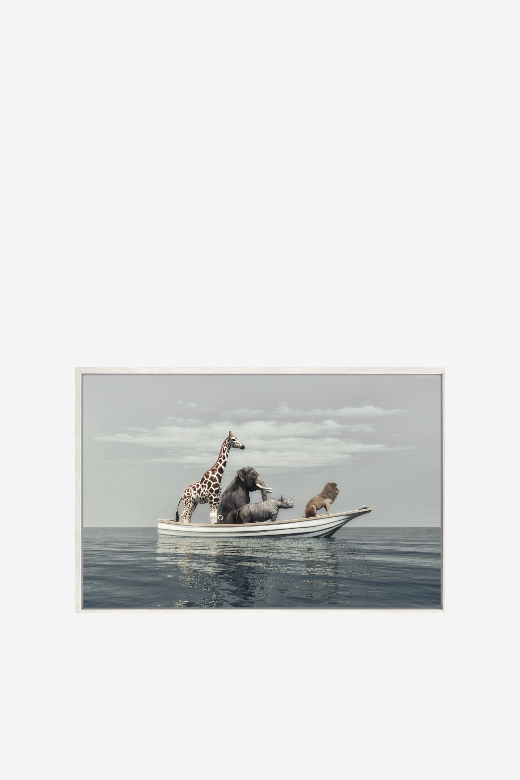 All Aboard - Framed Art Print
