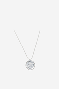Ponder White Marble Necklace