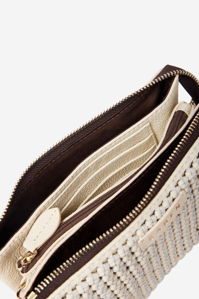 Tilly Crossbody Bag - Sand Fine Braid