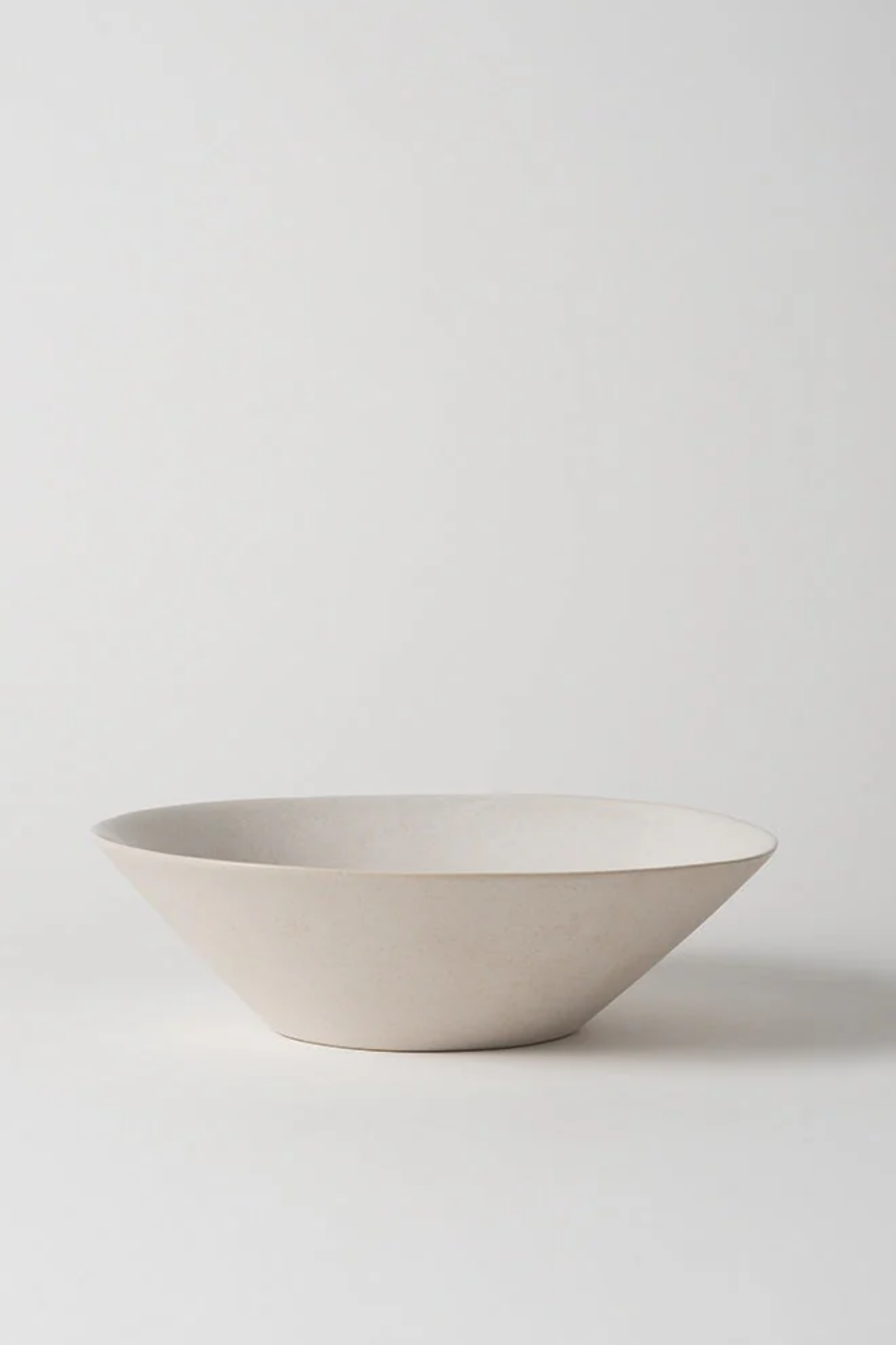 Finch Salad Bowl -  White/Natural