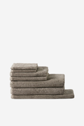 Stripe Cotton Towel Range - Cocoa/Bone