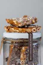 Milk Chocolate & Hazelnut Toffee - 200g Jar