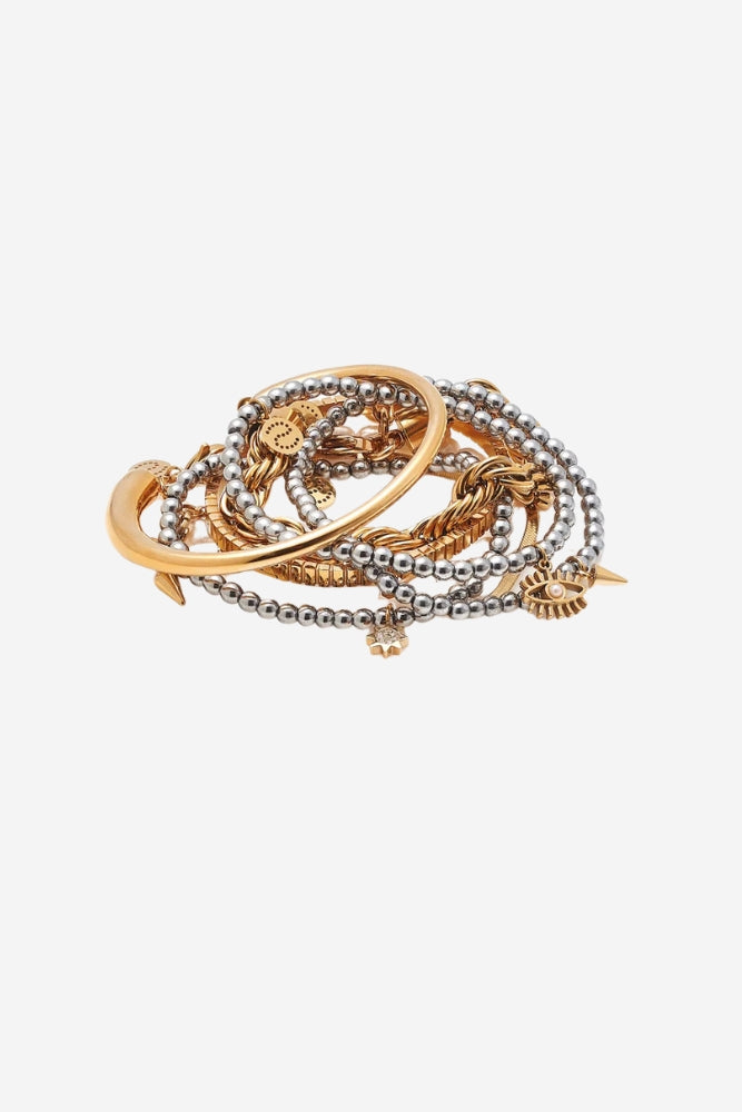 Comet Two Tone Bracelet - Silver/Gold