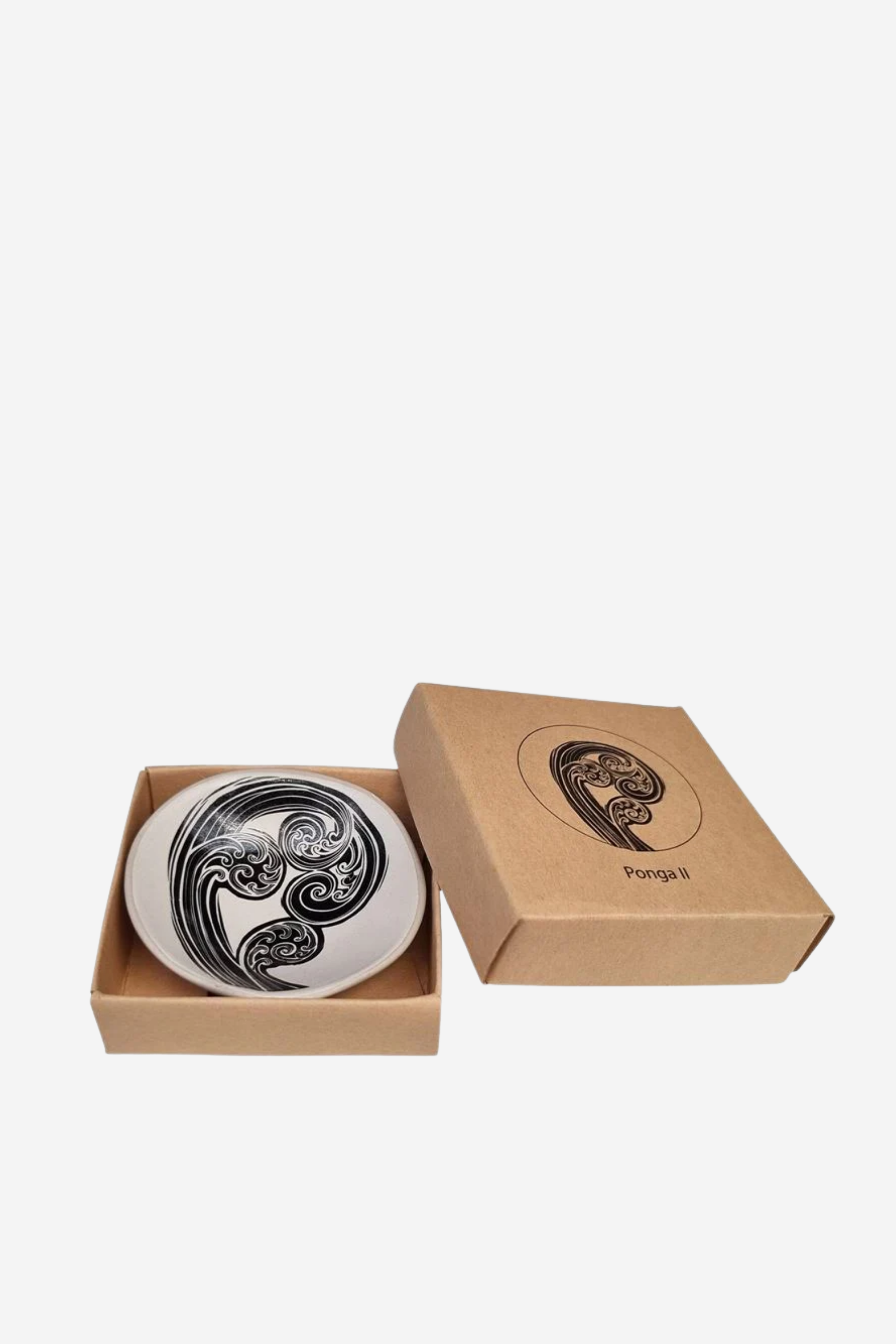 Ponga 2 Black and White - 7cm