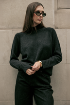 Cashmere Funnel Neck