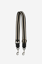 Feature Strap Webbing - Black and White