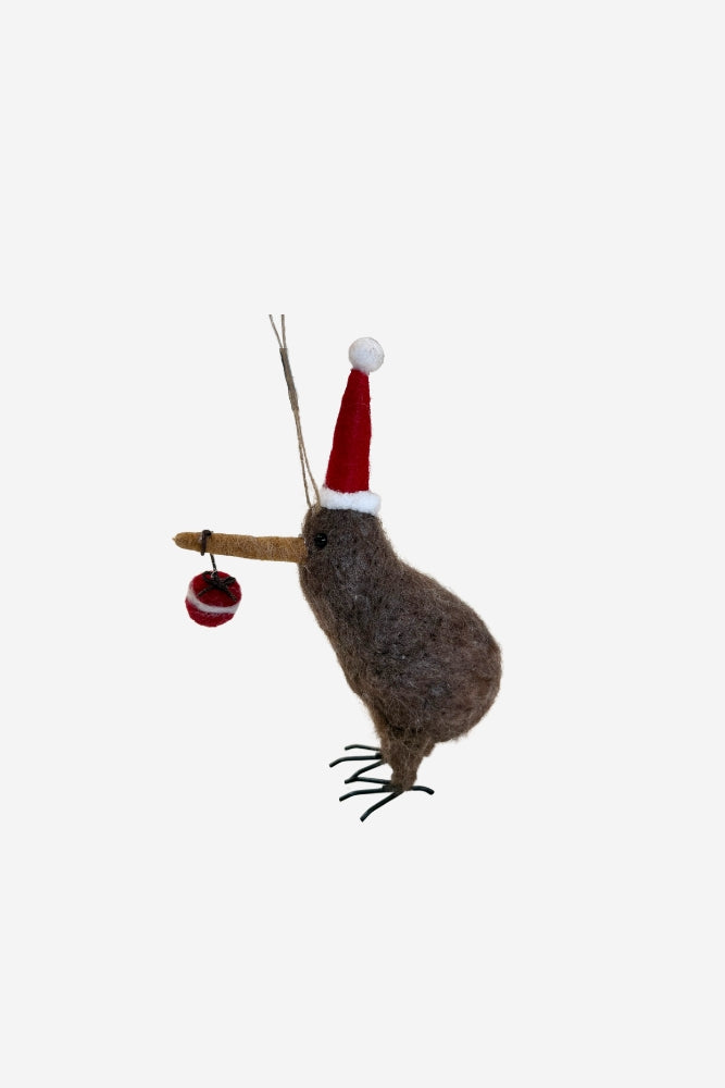 Felt Christmas Kiwi