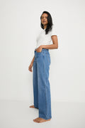 The Icon Wide Jean - Vintage Mid Wash